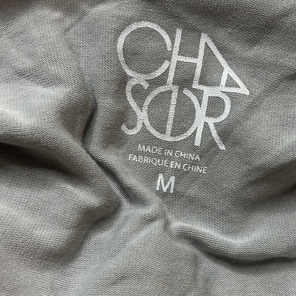 Chaser all over heart print graffiti sweatshirt size medium grey pink women’s - Picture 4 of 4